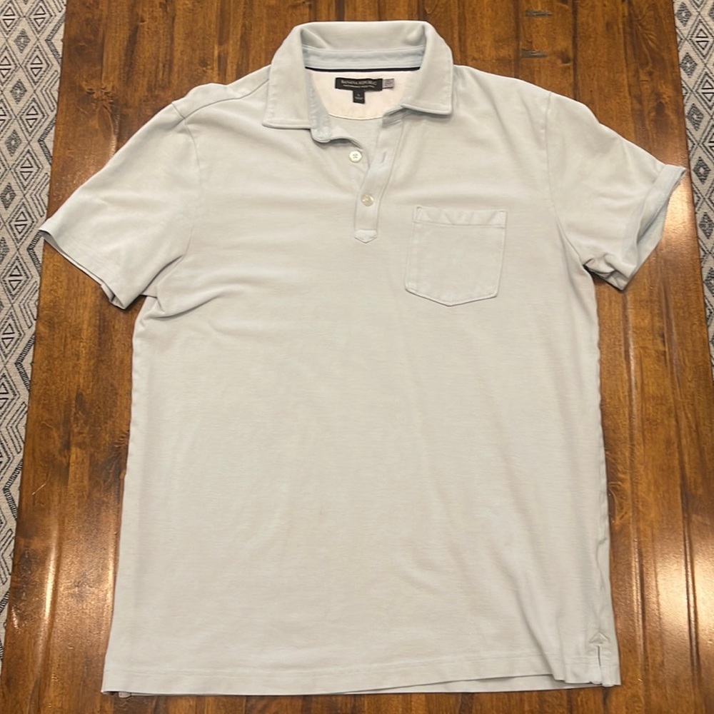 Banana Republic Performance Pique Polo